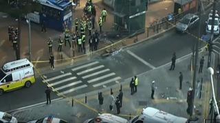 Güney Kore’de otobüs banka binasına çarptı: 13 yaralı