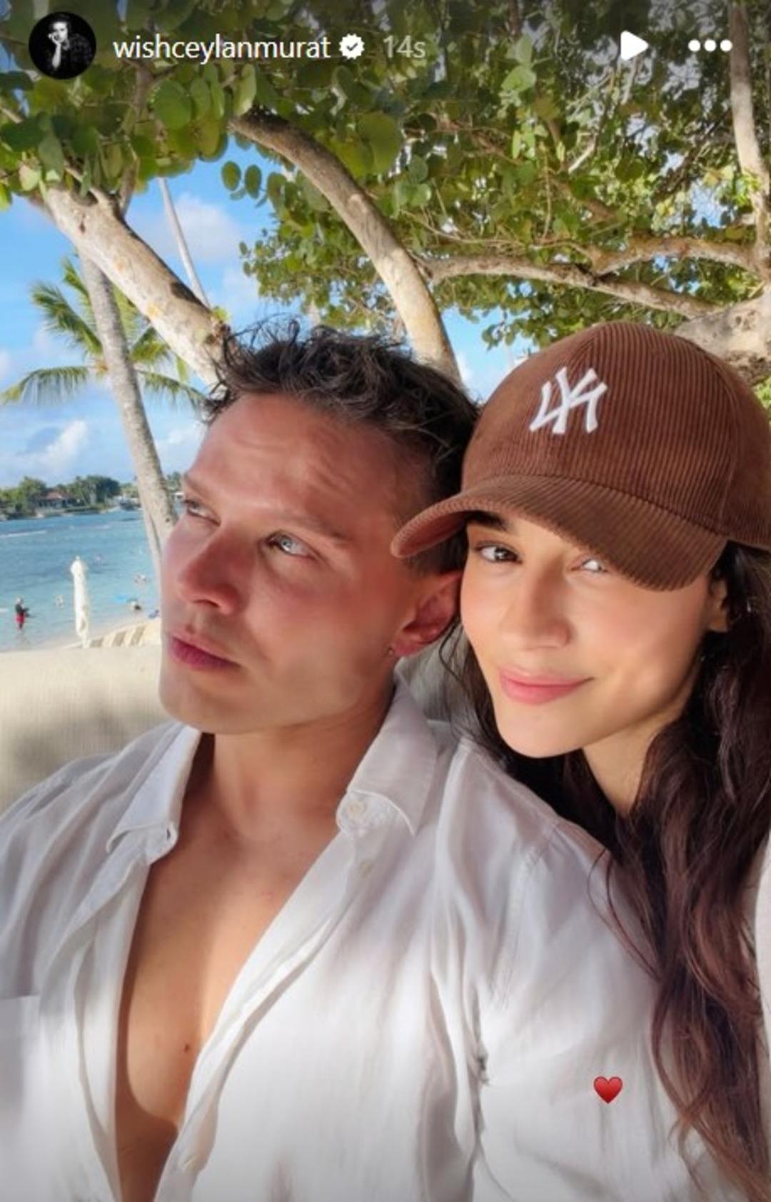 Dominik ten aşk pozu! Survivor Murat Ceylan sevgilisini paylaştı 3