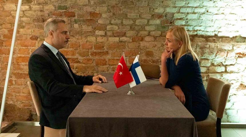 Bakan Fidan, Finlandiya ve Litvanya Dışişleri Bakanları ile g&ouml;r&uuml;şt&uuml;