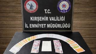 Kırşehir’de kumar operasyonu
