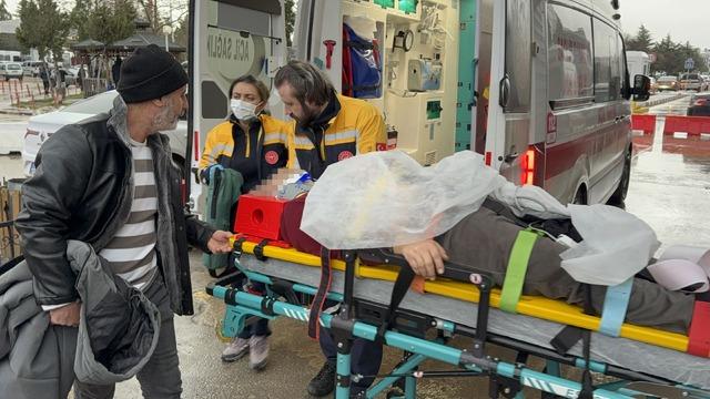 Anten tamir ederken çatıdan düştü