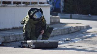 Karaman'da fünye ile patlatılan valiz boş çıktı