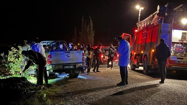 Antalya'da araç içinde yanmış ceset olayında 4 gözaltı