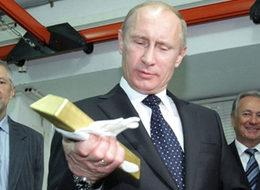 Altın Rus ekonomisini felaketten kurtardı