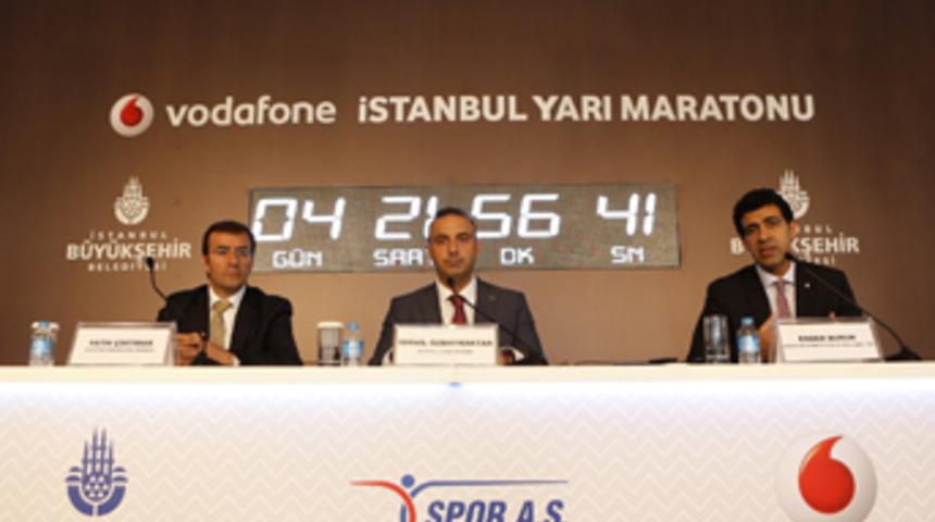 Vodafone İstanbul Maratonu için geri sayım başladı