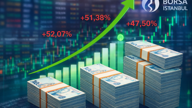 Bu hafta Borsa İstanbul&rsquo;da y&uuml;zde 40 &uuml;st&uuml; y&uuml;kselen hisseler belli oldu