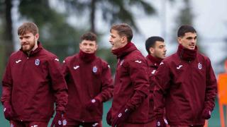 Trabzonspor, Kocaelispor maçı hazırlıklarını sürdürüyor