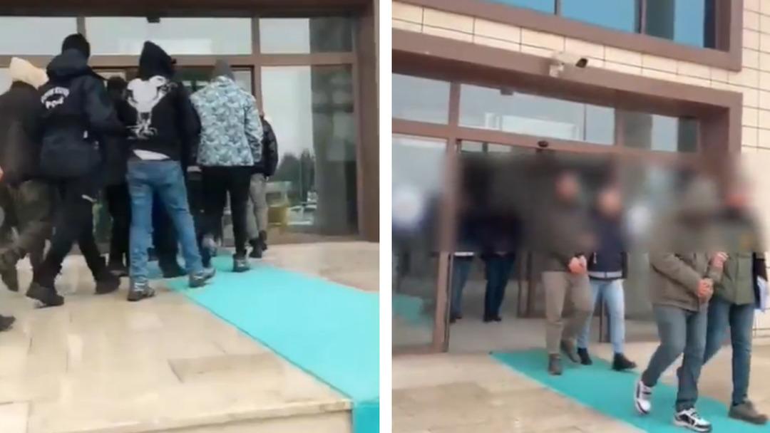 D&uuml;zce de durdurulan kamyonun kasasındaki 14 Afgan g&ouml;&ccedil;men b&ouml;yle yakalandı 2