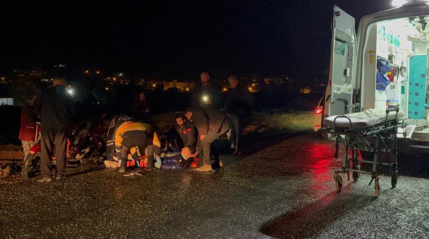 Antalya'da trafik kazası! 1 kişi yaralandı