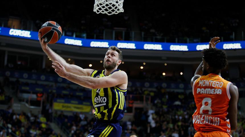 Fenerbah&ccedil;e Beko'dan kritik zafer! EuroLeague'de Valencia'yı 82-79 ile ge&ccedil;ti