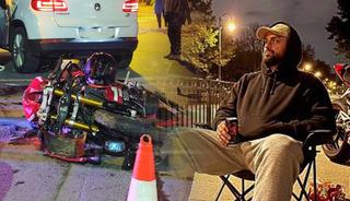 Fenomen motosikletli hayatını kaybetti, kız arkadaşı yaralandı! Kahreden kask detayı