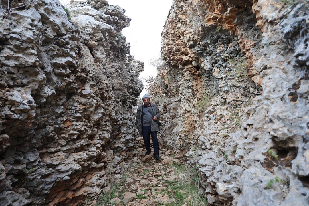 Yer: Diyarbakır! 1 milyon yıl &ouml;nce oluşumu tamamlanmış! Tepeden g&ouml;r&uuml;nt&uuml;lendi 2