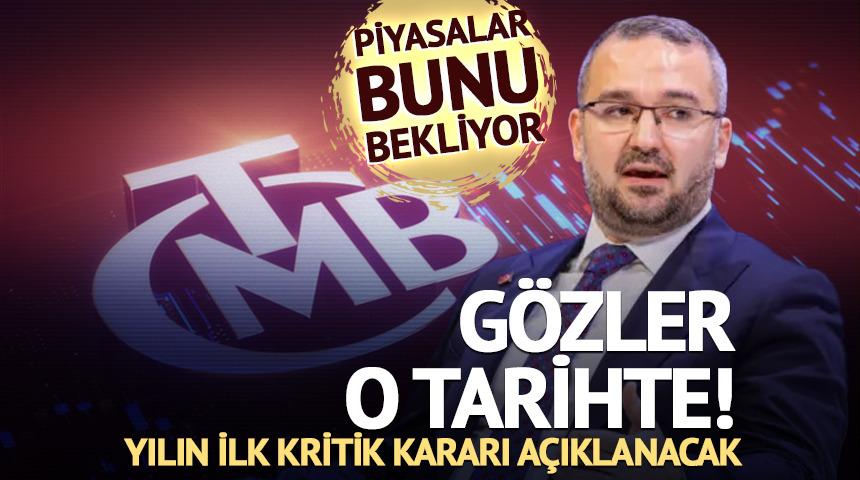 Merkez Bankası yılın ilk faiz kararını a&ccedil;ıklayacak