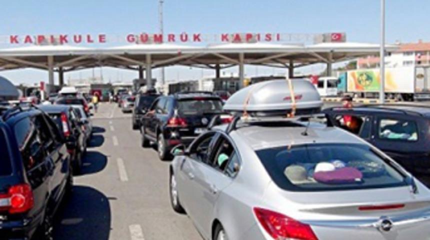 Yurt dışından araç getirecekler için yeni uygulama