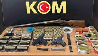 Muğla&rsquo;da bir yılda 299 ruhsatsız tabanca ele ge&ccedil;irildi