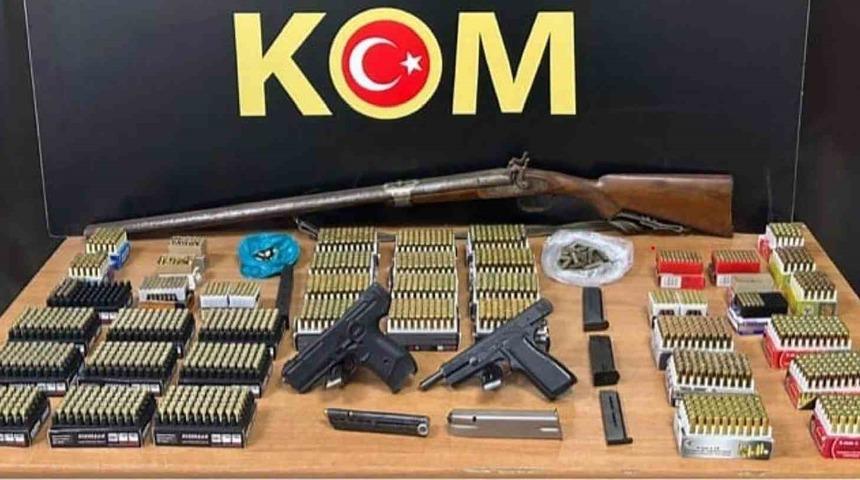 Muğla&rsquo;da bir yılda 299 ruhsatsız tabanca ele ge&ccedil;irildi