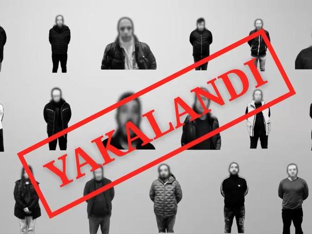 Kırmızı b&uuml;ltenle aranıyorlardı: Yakalandılar!