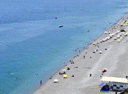 Dünyaca ünlü plaj bomboş!