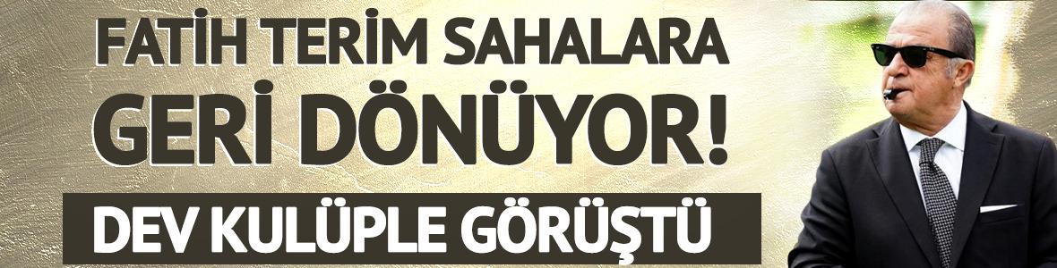 Fatih Terim yeşil sahalara geri d&ouml;n&uuml;yor! Dev kul&uuml;ple g&ouml;r&uuml;şmeler ger&ccedil;ekleşti