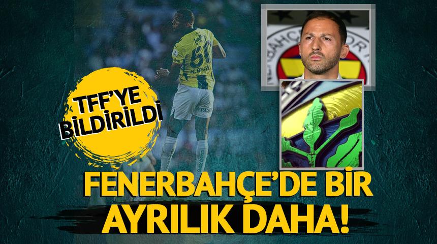 F.Bah&ccedil;e'de bir ayrılık daha! TFF'ye bildirildi