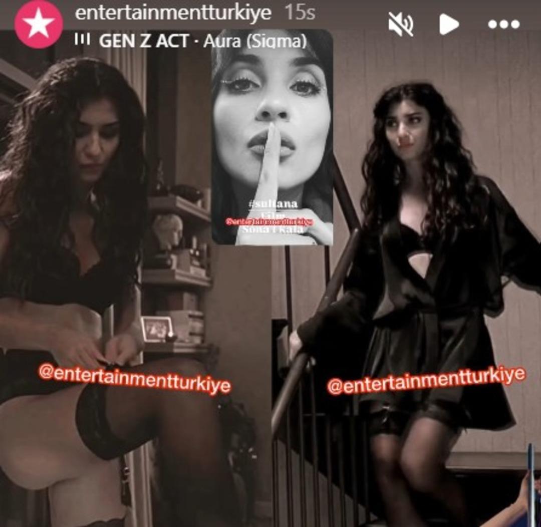 Tuba B&uuml;y&uuml;k&uuml;st&uuml;n Sultana filmi ile &ccedil;ok iddialı d&ouml;n&uuml;yor! Direk dansı eğitimleri aldı 2