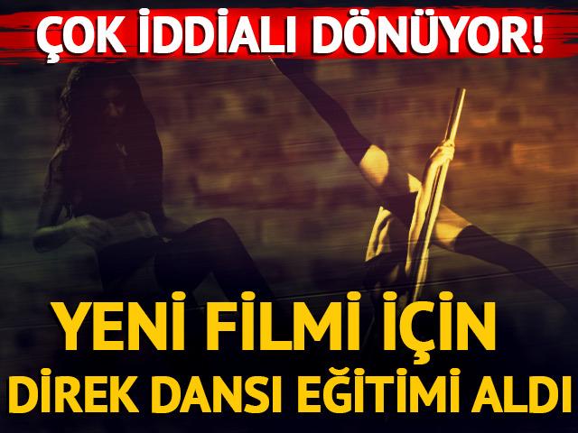Tuba B&uuml;y&uuml;k&uuml;st&uuml;n Sultana filmi ile &ccedil;ok iddialı d&ouml;n&uuml;yor! Direk dansı eğitimleri aldı