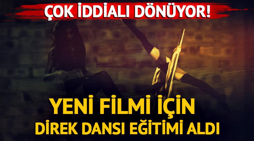 &Ccedil;ok iddialı d&ouml;n&uuml;yor! Direk dansı eğitimleri aldı