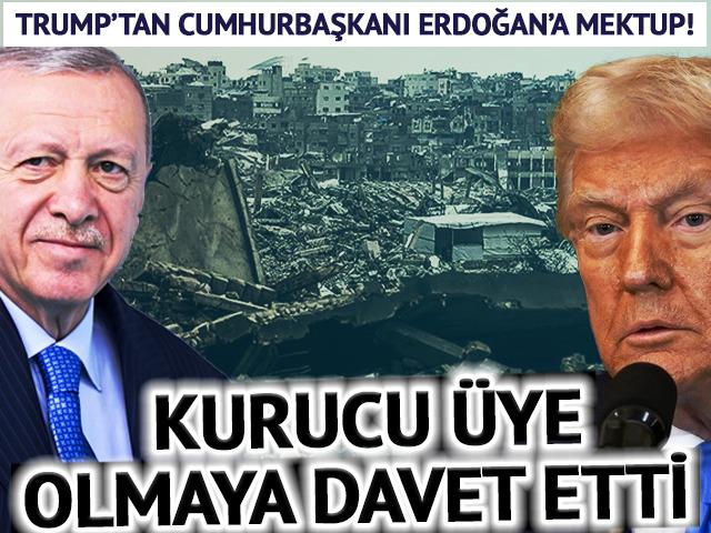 Trump'tan Cumhurbaşkanı Erdoğan'a Gazze Barış Kurulu daveti