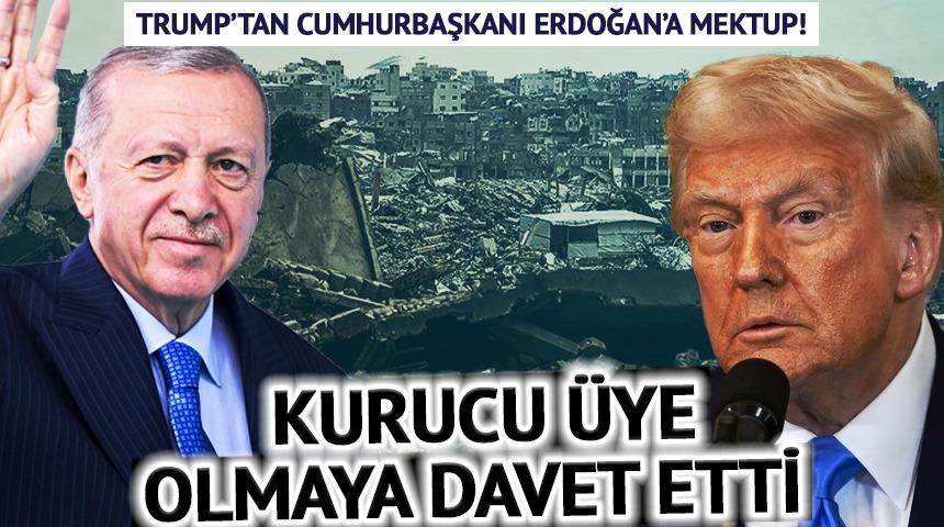 Trump'tan Cumhurbaşkanı Erdoğan'a Gazze Barış Kurulu daveti