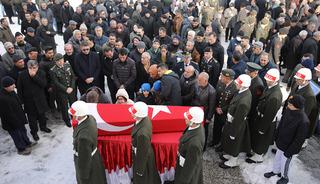 Kıbrıs gazisi son yolculuğuna uğurlandı