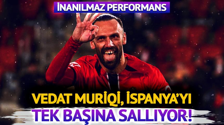 Fenerbah&ccedil;e'nin g&ouml;zdesi Vedat Muriqi İspanya'yı salladı! Bilbao'ya patladı, transfer ateşini yaktı!