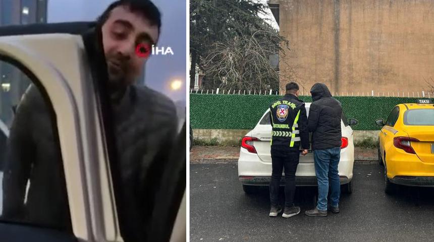 2'si engelli 4 yolcuyu taksiye almak istemedi: Taksi şof&ouml;r&uuml; trafikten men edildi