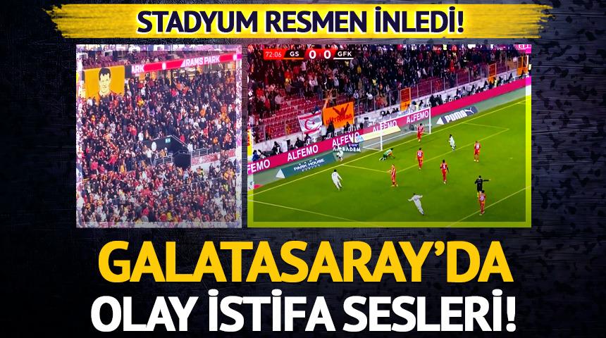 Galatasaray'da kazan kaynıyor! Gaziantep ma&ccedil;ı bardağı taşırdı: "Y&ouml;netim istifa"