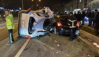 Bursa'da zincirleme kaza: 1 &ouml;l&uuml;, 1 yaralı