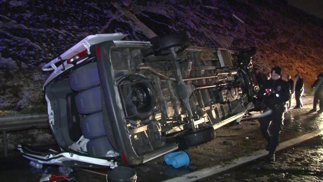 Kuzey Marmara Otoyolu nda can pazarı! &Ccedil;ok sayıda ekip sevk edildi 2