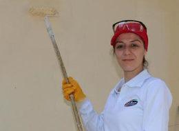 İŞKUR'a başvurdu, usta boyacı oldu