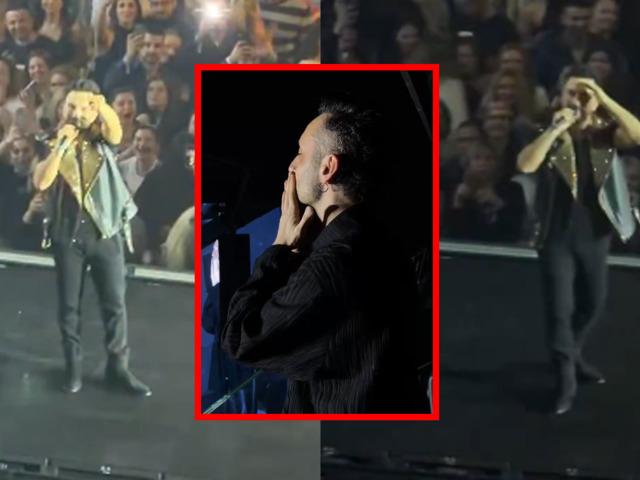 Tarkan kalabalıkta Mabel Matiz'i fark etti! O şarkıyı s&ouml;yledi