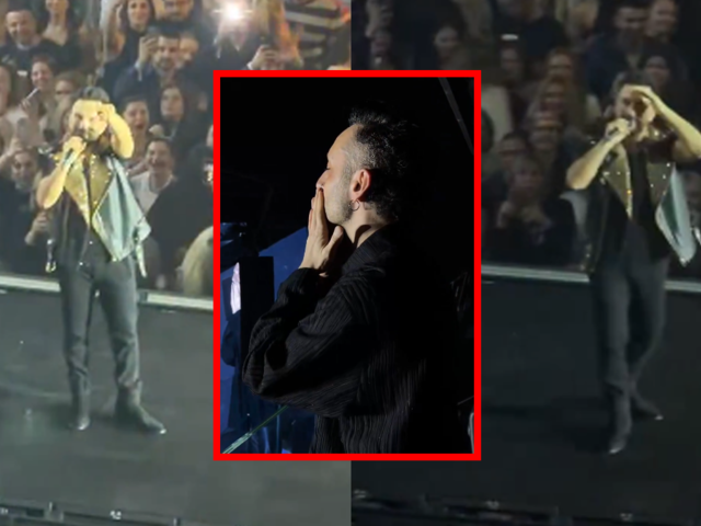 Tarkan kalabalıkta Mabel Matiz'i fark etti! O şarkıyı s&ouml;yledi