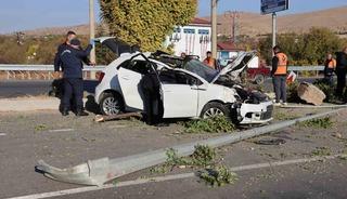 Elazığ'daki kazalarda ağır bilan&ccedil;o