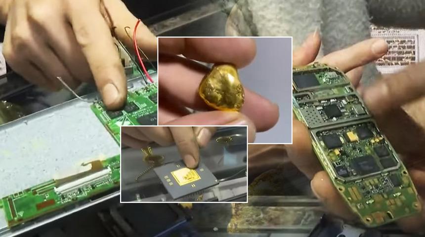 Altın deposu &ccedil;ıktı: &Ccedil;&ouml;pe atılanları topladı! Kuyumcuya getirdi, 275 bin TL aldı