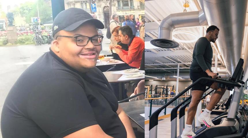 Tartı bile kilosunu &ouml;l&ccedil;m&uuml;yordu: Tam 95 kilo verdi!