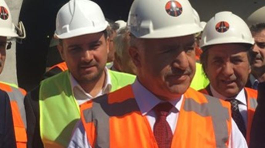 Bakan Arslan Sabuncubeli Tüneli için tarih verdi