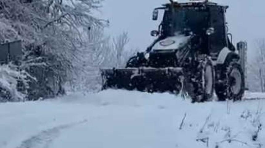 Zonguldak&rsquo;ta 82 k&ouml;y yolu ulaşıma kapandı