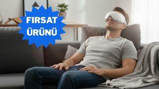 Son dakika: G&ouml;z yorgunluğuna pratik &ccedil;&ouml;z&uuml;m: SKG g&ouml;z masaj aletinde indirim var