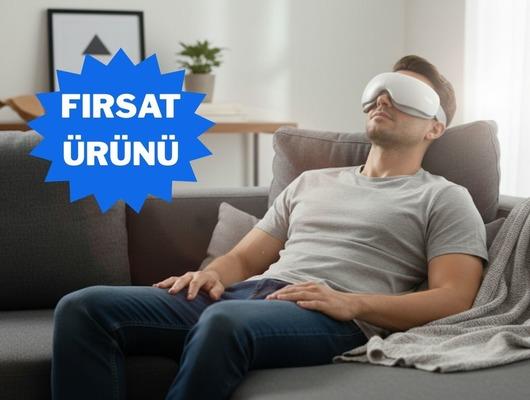 G&ouml;zlerinizdeki yorgunluğu silip atan masaj aletinde indirim var!