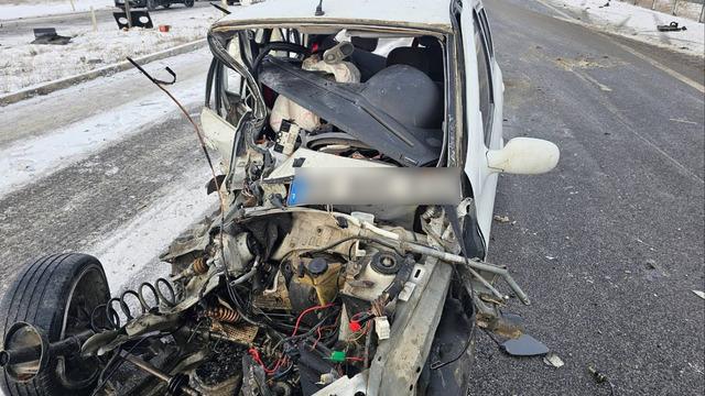 Yozgat'ta üç aracın karıştığı kaza: 1'i ağır 3 yaralı