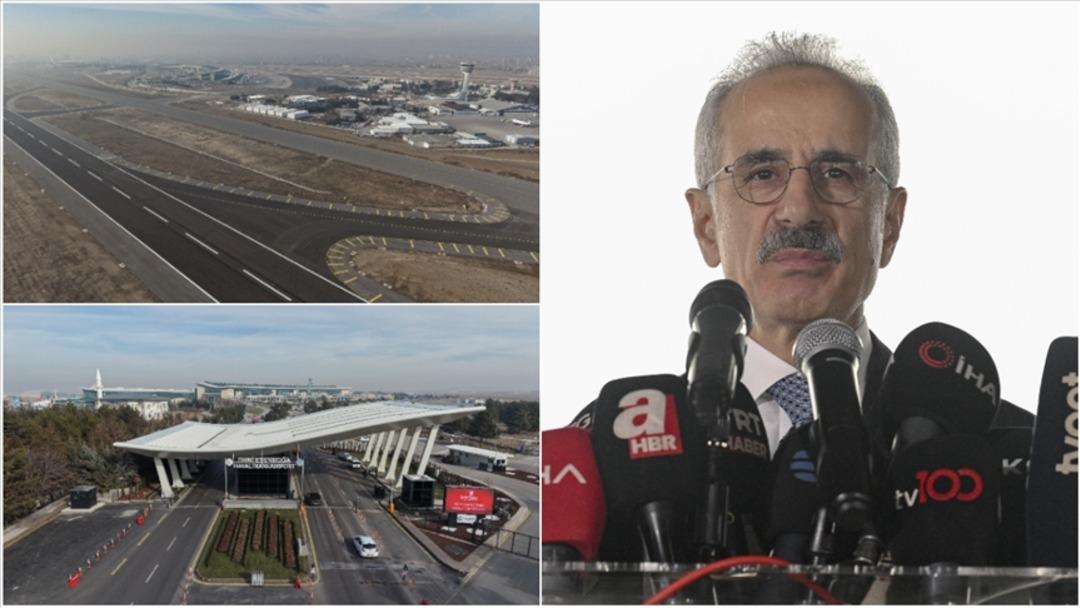 Yarın hizmete a&ccedil;ılacak: Bakan Uraloğlu duyurdu! Havalimanında yeni d&ouml;nem 1