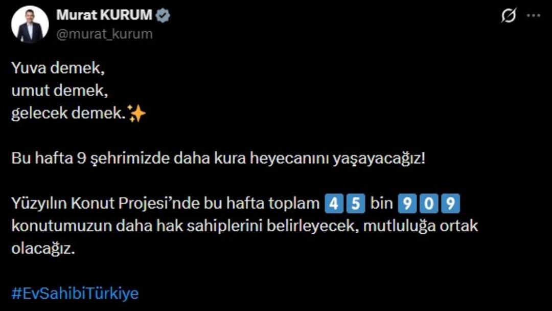 500 bin konutta 9 ilin daha kura tarihleri belli oldu 3