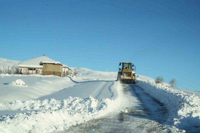 Muş&rsquo;ta 181 k&ouml;y yolu ulaşıma kapandı 1