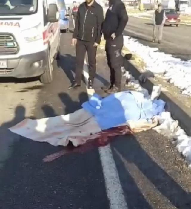 Metrelerce havaya fırlayan yaya hayatını kaybetti, kaza anı kameraya yansıdı 2